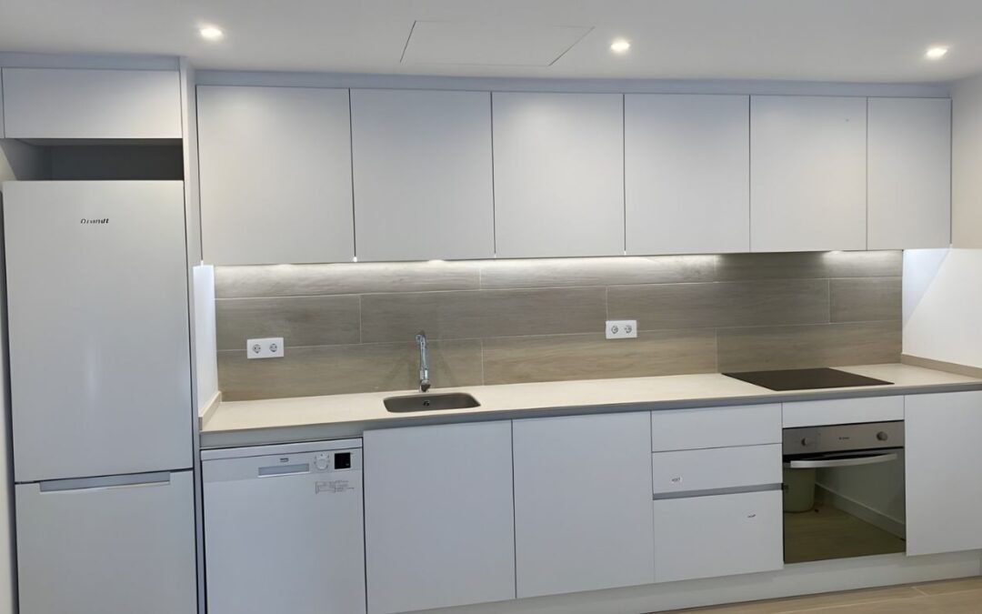 Cambio de uso y reforma interior de un local destinado a uso de vivienda, calle Pisuerga, Barcelona
